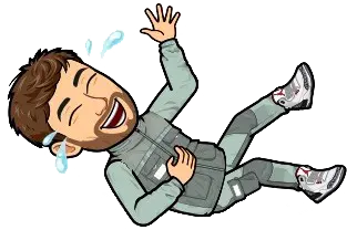Emoji rigolant
