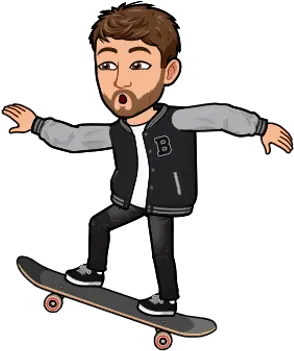 Emoji sur skateboard
