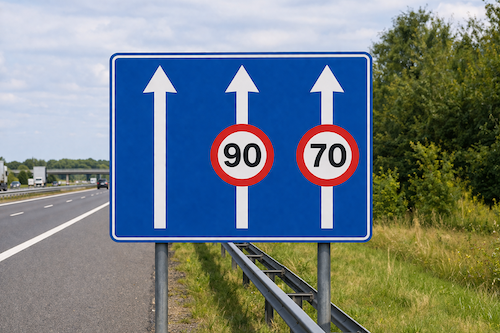 Rijden op de autosnelweg